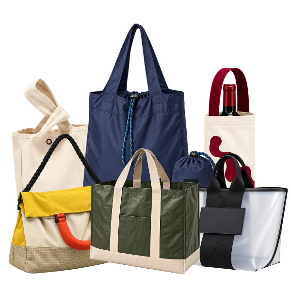 กระเป๋า Tote ช้อปปิ้ง และกระเป๋าใช้ซ้ำ